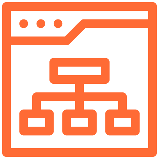 Technology & Integration icon orange