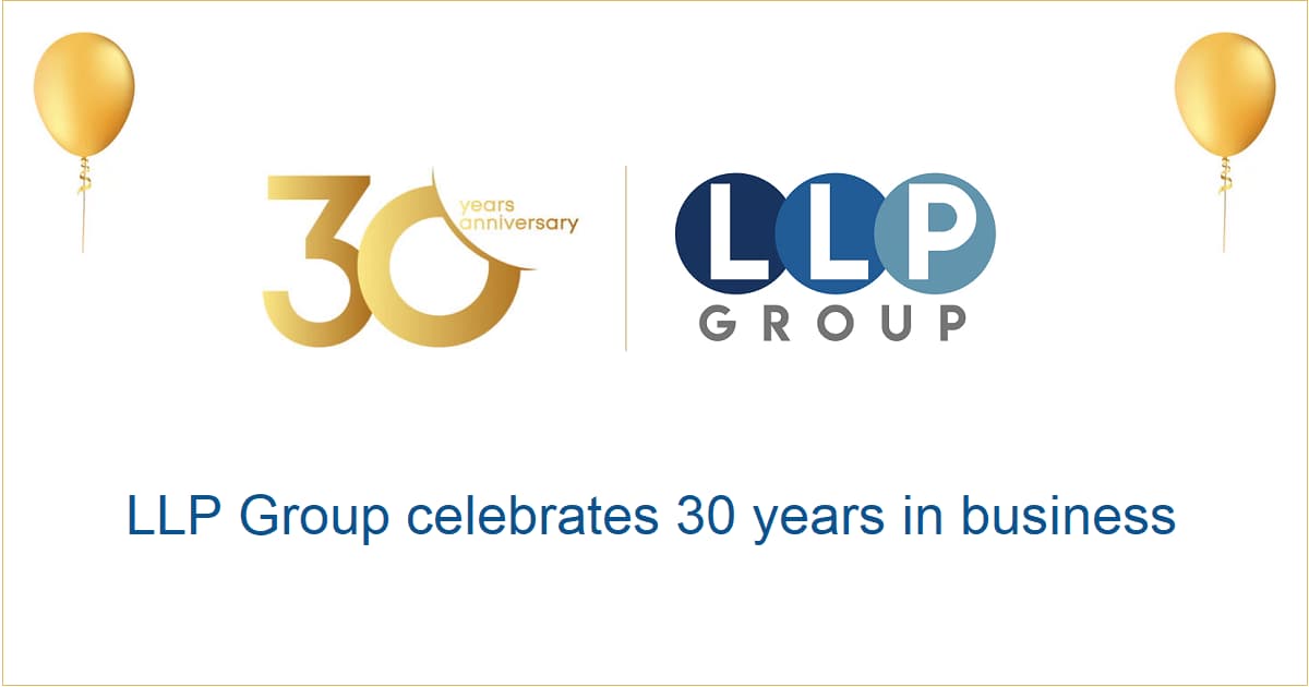 30 years of LLP Group banner