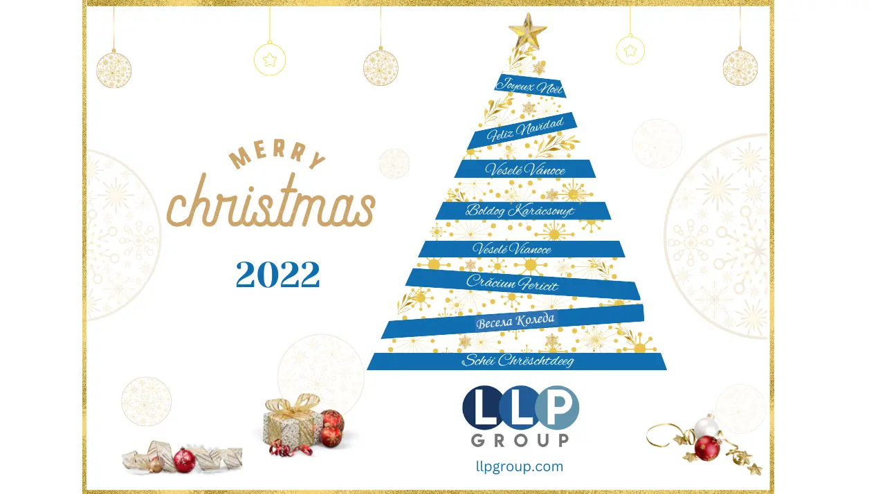 LLP Group Christmas card