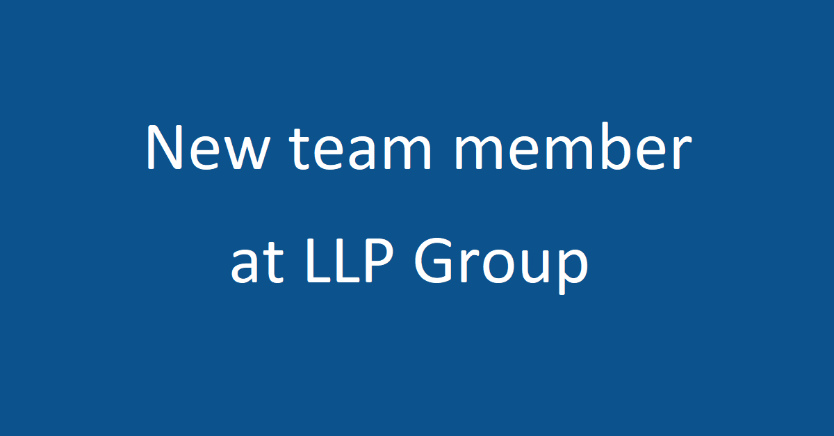 New team member at LLP Group